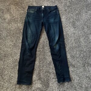 Hiroshi Kato Jeans Mens 34x34 Indigo Denim The Pen Slim Selvedge Made in‎ USA